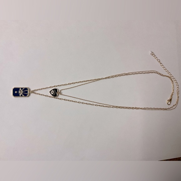 Evil Eye 🧿 Tarot Card Layered Necklace 💫 - Picture 8 of 12